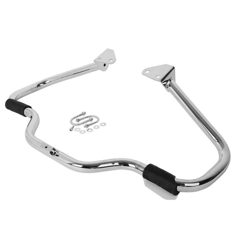 WSays 1 1/4" Engine Guard Mustache Highway Crash Bars Compatible with Harley Dyna Fat Bob Street Bob Low Rider Super Glide Wide Glide Switchback 2006-2017 - Image 3